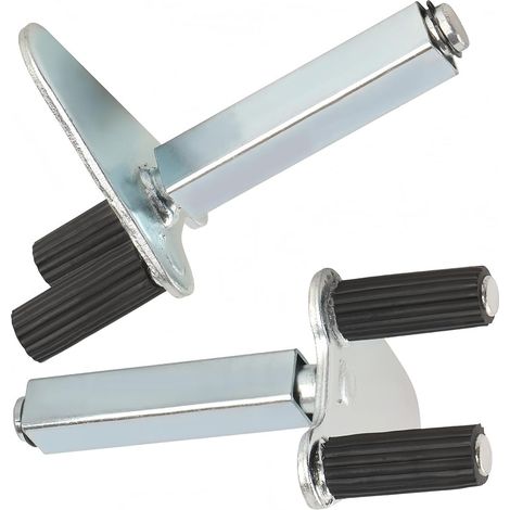 Lot de 2 Supports de Griffe pour Bras oscillant, Adaptateur de Support de Roue de Moto, Plate-Forme de Levage de Bras oscillant, Crochet de trépied de 2 x 2 cm (1/5)