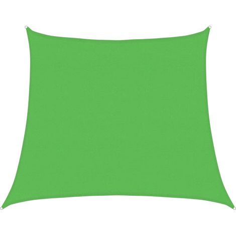 Maison Exclusive - Sonnensegel 160 g/m² Trapezform Hellgrün 4/5x4 (1/5)