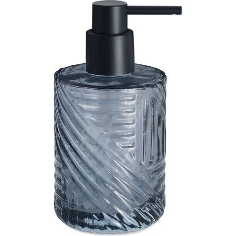 Distributeur De Savon En Verre Bleu 300 Ml Fiordalso (1/2)