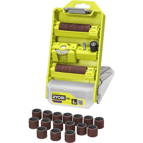 RYOBI – Box mit 29 Stück Schleifen/Polieren – RARSPK-29 (1/5)