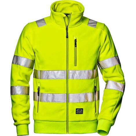 SIR SAFETY SYSTEM COMFORT HI-VIS Polaire de travail jaune haute visibilité Taille 3XL
