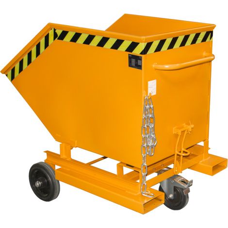 Bauer Südlohn Camion benne KW-ET 400, peint, orange jaune (1/2)