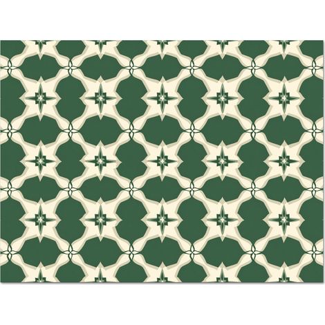 SALPICADERO DE COCINA Azulejos - Classic - Verde 100x75 cm (1/5)