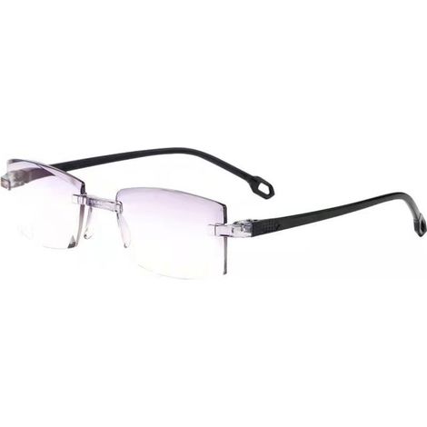 Lesebrille mit doppelter Beleuchtung und intelligenten Zoomgläsern, die blaues Licht für Nah- und Fernsicht blockieren (1/5)