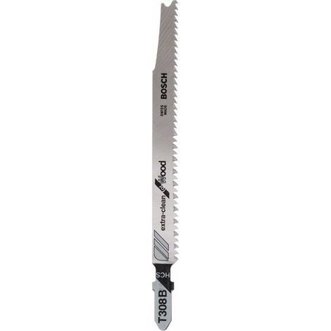 BOSCH 2609256A05 Lame de scie sauteuse HCS, T 308 B