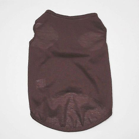 Ropa de verano para mascotas, para perros pequeños y medianos, camiseta de algodón liso, accesorios para perros, artículos para mascotas, chalecos para gatos, conjuntos para mascotas, tallas XS-3XL, c (1/5)