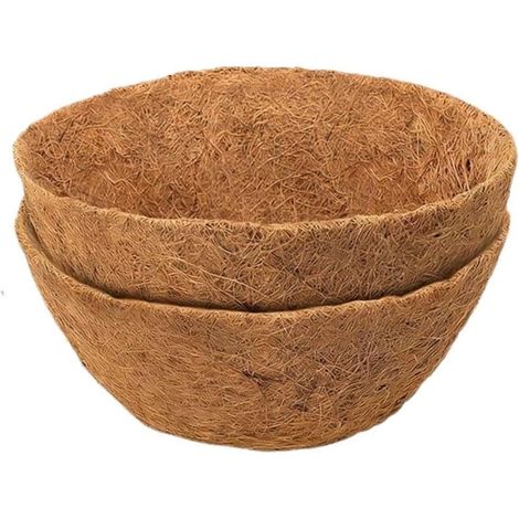 Doublure pour panier suspendu, en fibre naturelle paniers ronds et suspendus (1/5)