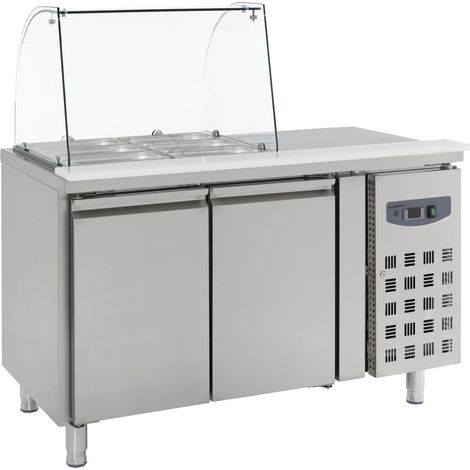 Table réfrigérée avec verre 2 portes - Combisteel (1/5)
