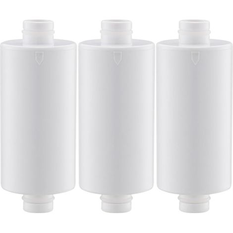 Système de filtre à eau Filtre à eau de douche purificateur d'eau douce domestique, déchloration de réduction des métaux lourds au chlore améliore l'état de la peau ( Color : 3PCS Replacements , Size (1/5)