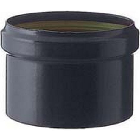 1PZ TAPPO SCARICO CONDENSA CIECO PER STUFE A PELLET  NERO OPACO MM.1,2 -  cm.12