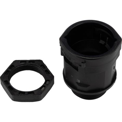 Raccord de gaine PMA M25, taille 25mm en PA 6, IP66 ( Prix pour Paquet de 4 )