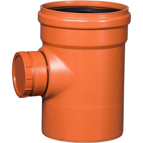 Tuyau de Nettoyage KG DN 315 avec Couvercle Rond (1/4)
