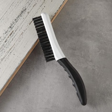 Brosse métallique, , acier au carbone avec manche (1/3)