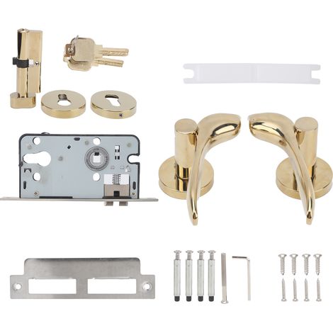 The Little Bird 7255 door lock is a silent, universal type of lock for indoor bedrooms and home use, suitable for wooden doors. (1/5)