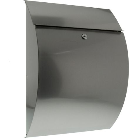 BURG-WÄCHTER Cassetta postale Riviera 3835 Ni H.460mm L.335mm P.130mm VA DIN C4 - RIVIERA 3835 NI (1/5)