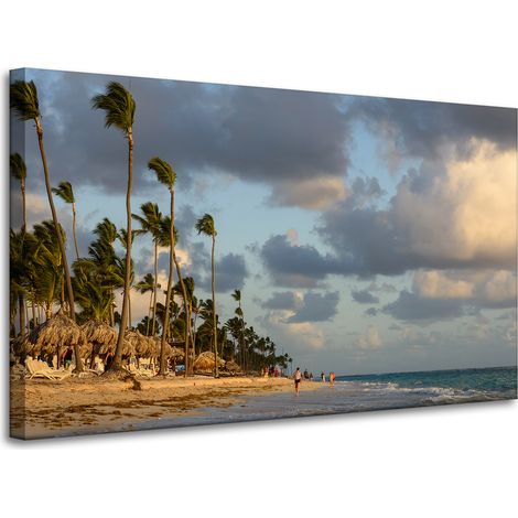 Leinwanddruck Natur Tropische Insel 100x60 cm