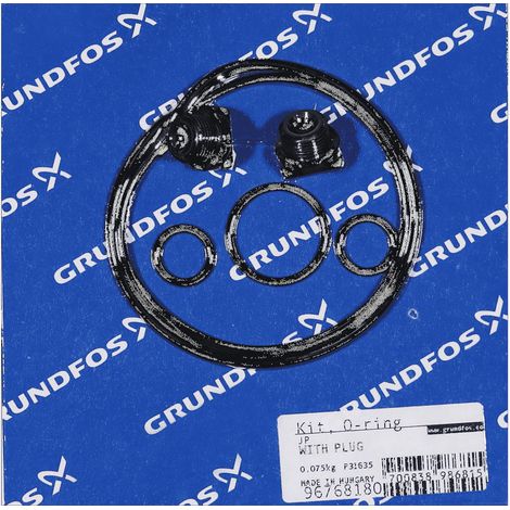 GRUNDFOS Pièce de rechange Kit Joint torique pour JP5/6 avec bouchon, 96768180