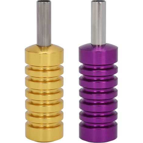 manches de tatouage en alliage d'aluminium, manche standard pour aiguille longue, outil de tatouage (1/5)
