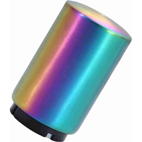 Ouvre-bouteille automatique magnétique en acier inoxydable, outil d'ouverture par pression pour bouteilles de bière, verres et autres boissons, coloré (1/5)