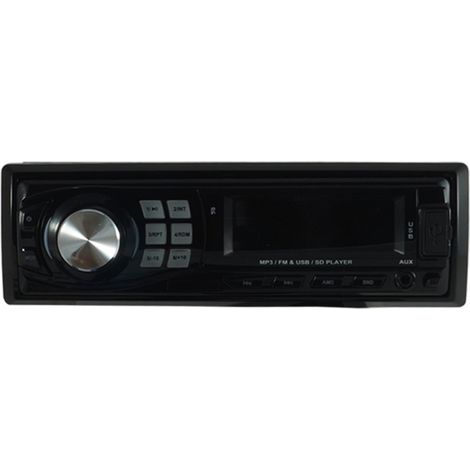 TRADE SHOP - Autoradio Stereo Frontalino Estraibile Fm Mp3 Usb Sd Lcd 25wx4 Deh-7004 -