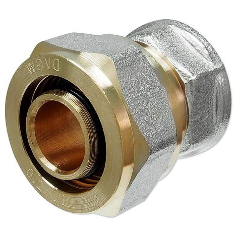 Schraubfitting-Übergang mit Innengewinde - 20 x 2,0 mm - 1/2'' für Alu-Mehrschicht-Verbundrohr