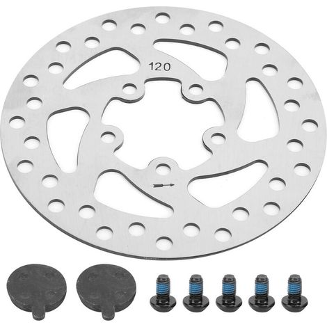 Disque de frein 120mm 5 trous disque de frein en acier inoxydable pour Scooter électrique M365/PRO/PRO2 (1/5)