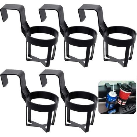 Porte-gobelets Réglable Pliant pour Voiture – 5 Pièces, Compatible Sodas Eau Café (1/4)