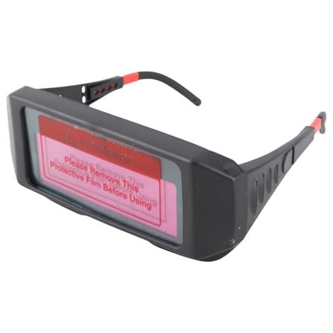 Masque de Soudeur Automatique Solaire Casque de Soudage Lunette Solaire de Protecteur de Soudage à Assombrissement Masque Anti-buée Lunettes Anti-éblouissement (1/5)