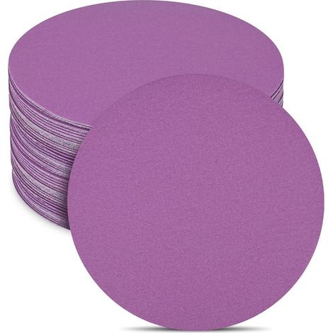 Schleifpapier 150mm 30 Stück Klett Nass Trocken Holz Körnung 180 (1/5)