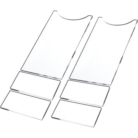 Protection murale ajustable en acrylique transparent pour canapé (1/5)