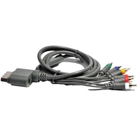 Câble TV transparent pour moniteurs couleur, 1,8 m / 5,9 pi
