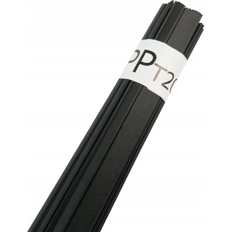 Aglutinante plástico PP+T20 PPT20 100 g, tiras triangulares para soldadura (1/5)