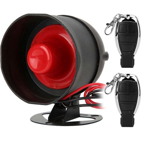 Sistema de alarma para coche con arranque remoto, bocina, altavoz y sistema de seguridad antirrobo todo en uno. (1/3)
