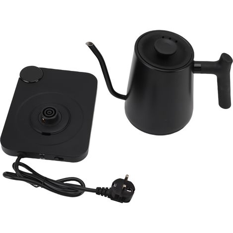 Bouilloire Électrique Bec Col de Cygne Acier Inoxydable 900ml avec Écran LCD Contrôle Température Précis pour Café (1/5)
