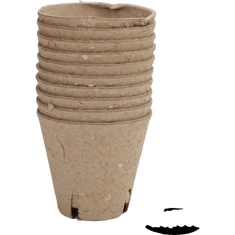 Pots de pépinière, Matériau écologique, Design polyvalent, style-B-10PCS (1/2)