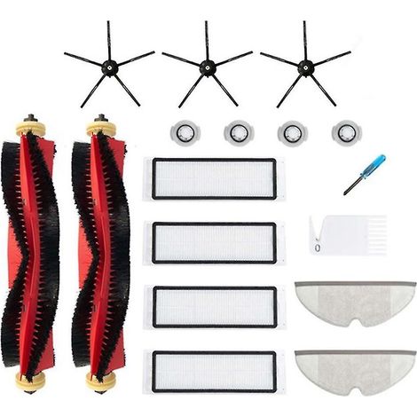 Hauptbürstenfilter-Set für Xiaomi Roborock S6 und S5 Max Staubsauger