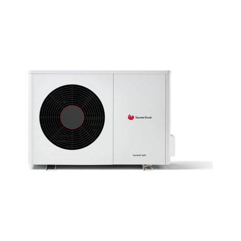 Saunier Duval – Pompe à chaleur air/eau GeniaAir Split 3 – Unité extérieure 230V – Technologie Inverter – Silencieuse 25 dB(A) – 10021148