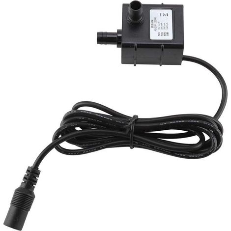 Pompe à eau submersible, pompe submersible à moteur sans balais DC12V 240L/H pour étang, aquarium, poissonRéservoir, fontaine, culture hydroponique