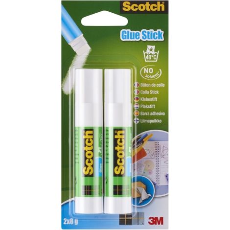 PACK 2 BARRAS ADHESIVO PERMANENTE 8G 6216CN SCOTH 7100115379