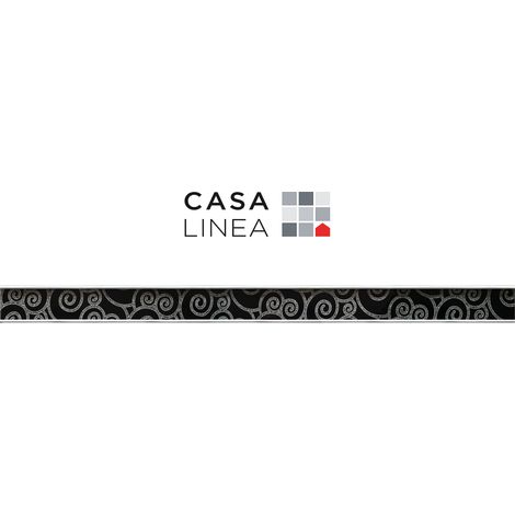 LISTEL DIAMANT COURBE 1 PIÈCE 4,2 X 60 CM CASA LINEA