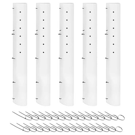 Tubes de croissance pour arbres, résistants aux UV, installation rapide Tubes de croissance pour jeunes plants, arbustes, pépinières, jardins, cours et serres (1/5)