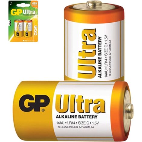 10 BLISTER 1 PILES 9V -6LF22 GP ULTRA ALCALINE- 02470.10