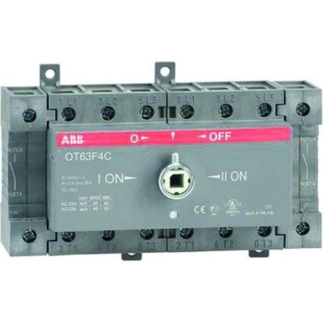 ABB OT63F4C Lastumschalter  63 A 750 V  Schwarz 1 St. (1/5)