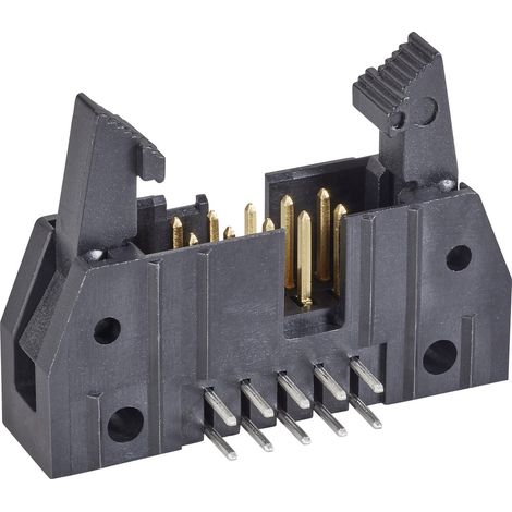 TE Connectivity 5499913-1 Stiftleiste mit Auswurfhebel kurz Rastermaß: 2.54 mm Polzahl Gesamt: 10 An