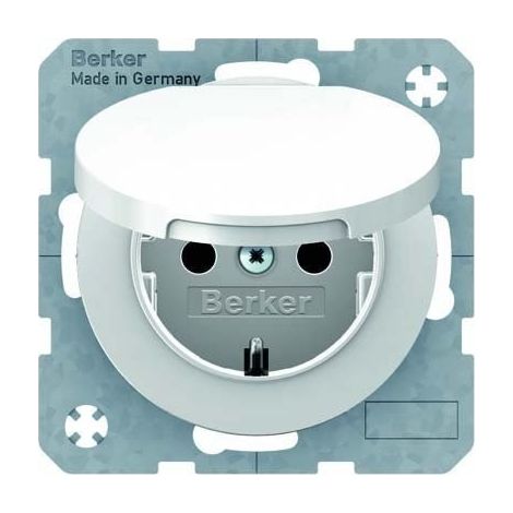HAGER 47512089 TYPE F BLANC PRISE DE COURANT BERKER