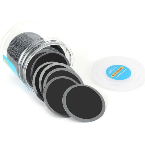 36 pièces patchs universels réparation pneu caoutchouc outil 80mm diamètre pour réparation pneu voiture moto (1/5)