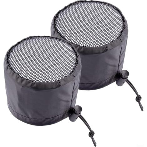 Copertura del filtro di ventilazione per tenda da coltivazione con fascia elastica e fibbie fisse, copertura del filtro impermeabile in tessuto Oxford per tende da coltivazione (6 pollici)