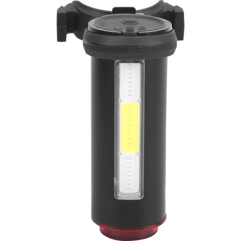 Wiederaufladbare, helle LED-Fahrradrückleuchte per USB für Nachtfahrten (1/5)