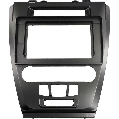 Adaptateur de façade d'autoradio 10,1 pouces pour Ford Fusion 2009-2012, compatible Android MP5, 2 DIN, gris argenté. (1/5)