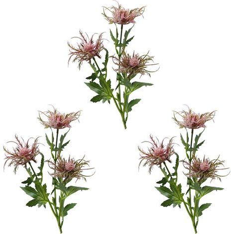 künstliche Plastikblumen, lebendige Pflanzen für die Dekoration von Veranda, Garten und Hof (210424QJ03-3) (1/5)